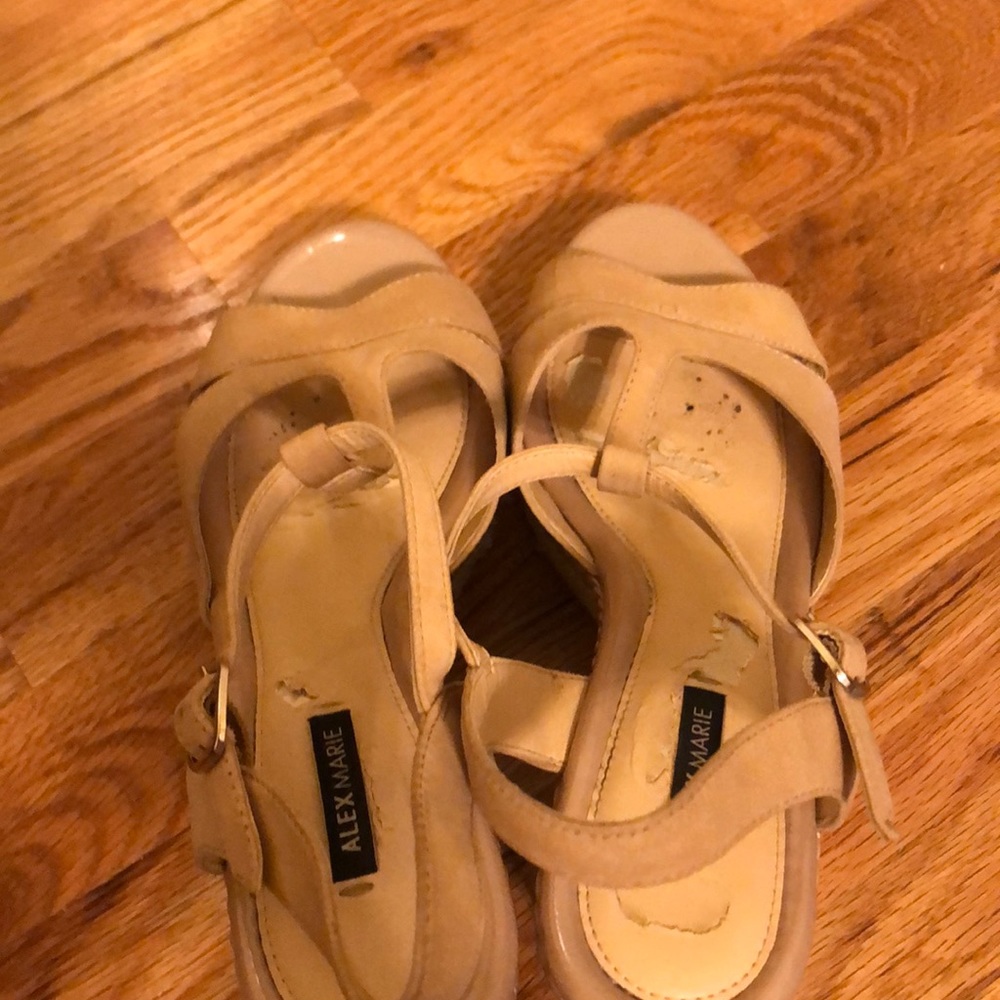 Nude wedges - Picture 3 of 4